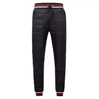 moncler sportswear pantalons de sport cotton padded down